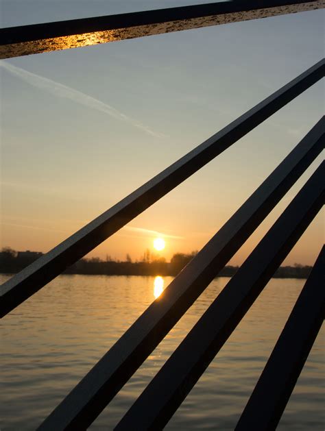 Free Images Light Architecture Sky Sunrise Sunset Bridge