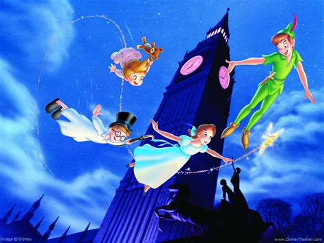 Peter Pan Classic Disney Wallpaper 41609007 Fanpop