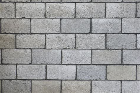 The Wall Of Concrete Blocks Texture O Hara Construction
