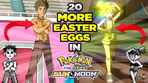 Video 20 More Easter Eggs In The Pokemon Sun And Moon Anime Pokémon