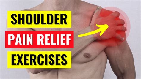 Shoulder Pain Relief Exercises In 5 Min Youtube