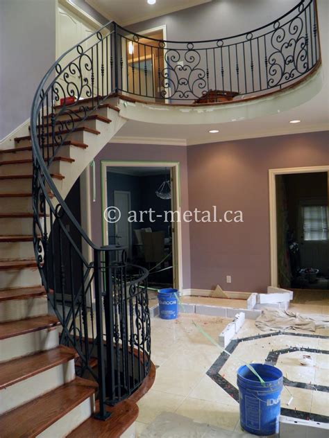 Make a statement with a pendent light in a staircase. Contemporary Interior Stair Railings for Your Modern Home