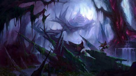Dark Cave Kingdom Hd Desktop Background Wallpaper Free