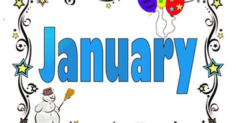 Download High Quality January Clipart Month Transparent Png Images