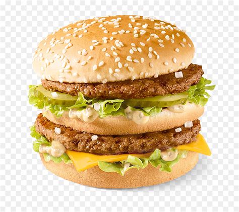 McDonald S Big Mac Hamburger Big N Tasty Cheeseburger Mcdonalds Png