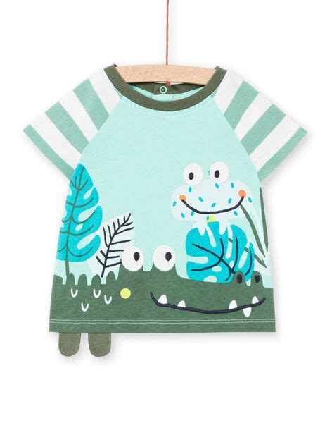 Tee Shirt Manches Courtes Vert T Shirt T Shirt Manteau Bébé