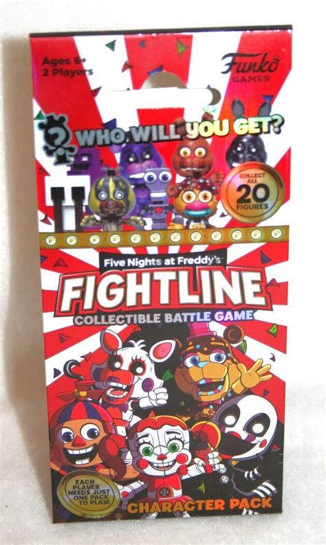 Funko Five Nights At Freddy S Fightline Game Character Pack Figure Fnaf Pop New Funko