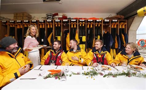 Chef Clodagh Mckenna Serves Up A Fish Supper Treat For Rnli Lifeboat