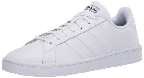 Adidas Suede Grand Court Sneaker In White For Men Save 2 Lyst