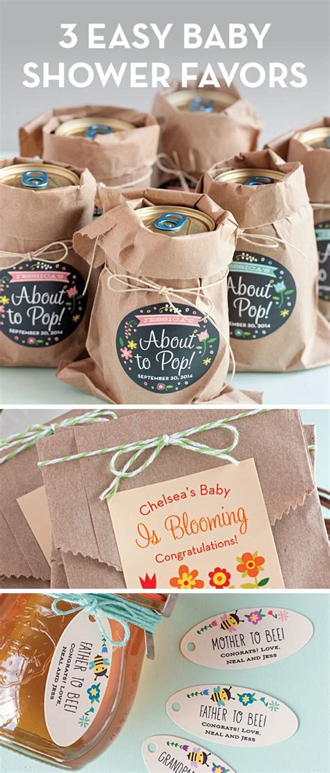 Inexpensive Baby Shower Favors Ideas 30 Diy Baby Shower Favors Guests