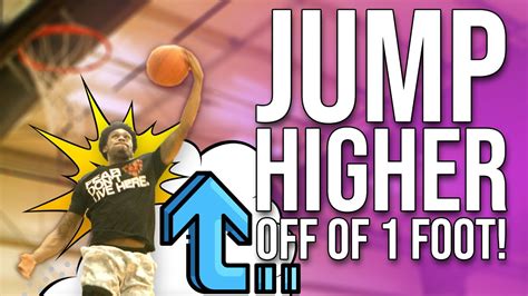 The Secret To Dunking Off One Foot 🤫 And Jumping Higher Youtube