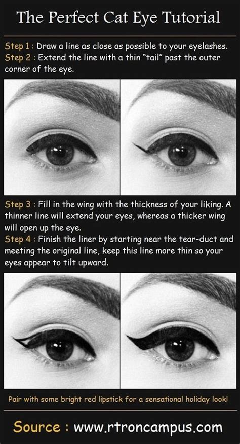 The Perfect Cat Eye Tutorial Pictures Photos And Images For Facebook Tumblr Pinterest And