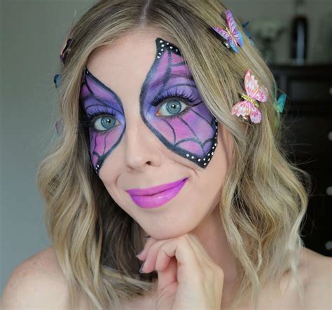 Colorful Butterfly Makeup Halloween Tutorial Kindly Unspoken