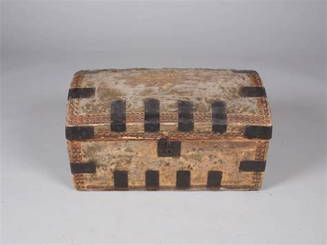 Collection Of 19th Century Hide And Leather Trunks For Sale At 1stdibs