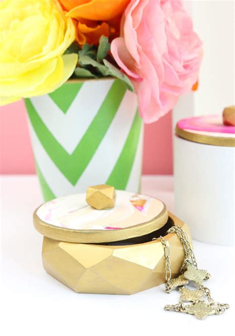 Clay & Wood Bracelet Jewelry Boxes | Damask Love