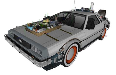 New BTTF DeLorean Part III Image Back To The Future Hill Valley