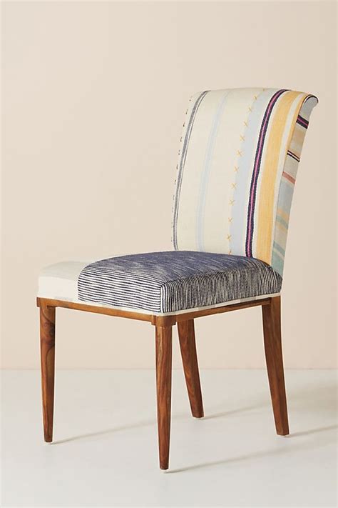 Elza Striped Dining Chair Striped Dining Chairs Dining Chairs Chair