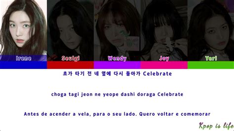 Red Velvet Celebrate Color Coded Lyrics Tradução Youtube