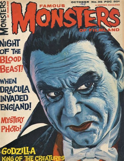 The Horror The Horror Classic Covers To Famous Monsters Of Filmland