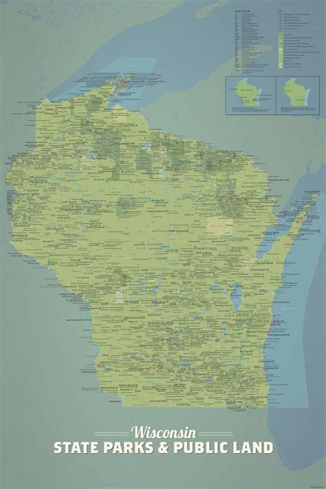State Parks Tagged Wisconsin Best Maps Ever