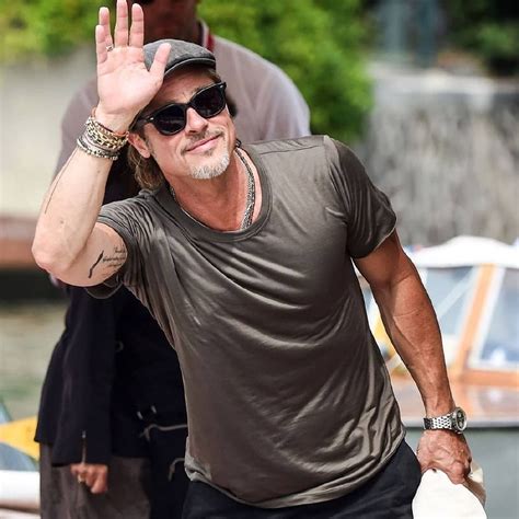 Brad Pitt Fanpage On Instagram “omg😍😍😍😍 New Brad Pitt In Venice 💗💕🔥