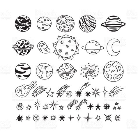 Universe Drawing Easy Galaxy Draw Simple Boddeswasusi