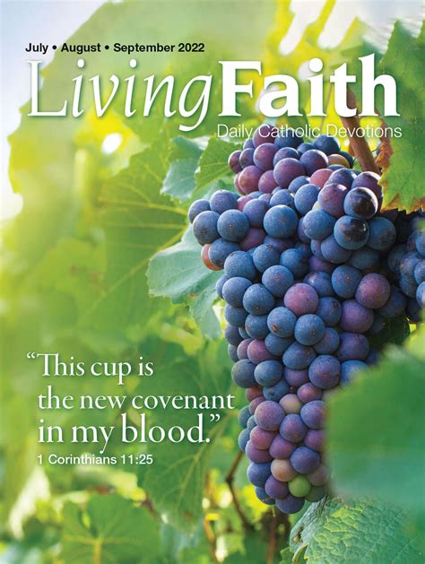 Living Faith Daily Catholic Devotions Volume 38 Number 2 2022 July