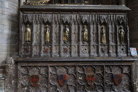 Tomb Of King Edward Iii Inside Westminster Abbey London Stock Photo