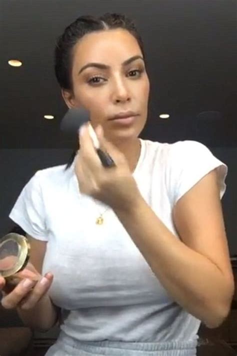It Takes About 12 Minutes And Nine Steps Kim Kardashian Makeup