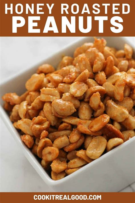 Honey Roasted Peanuts Oven Or Air Fryer Cook It Real Good