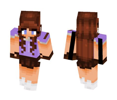 Download Purple Pvp Girl Minecraft Skin For Free Superminecraftskins