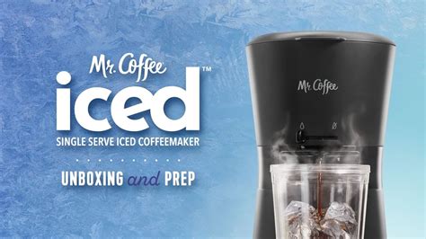 Mr Coffee Iced Coffeemaker Unboxing And Prep For First Use Youtube
