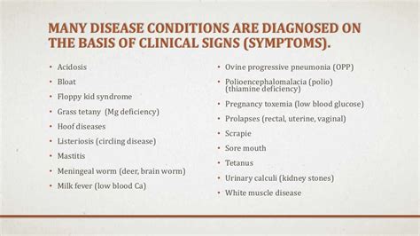 Diagnosing And Treating Diseases