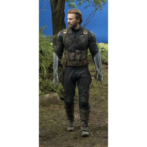 Captain America Avengers Infinity War 2018 Cordura Suit Captain