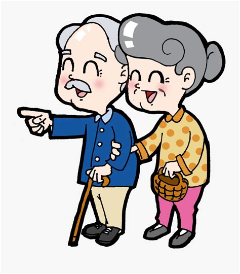 Elderly People Clipart