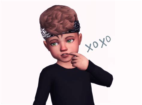 7xsims Toddler Conversion The Bandana The Hair Another Conversion For
