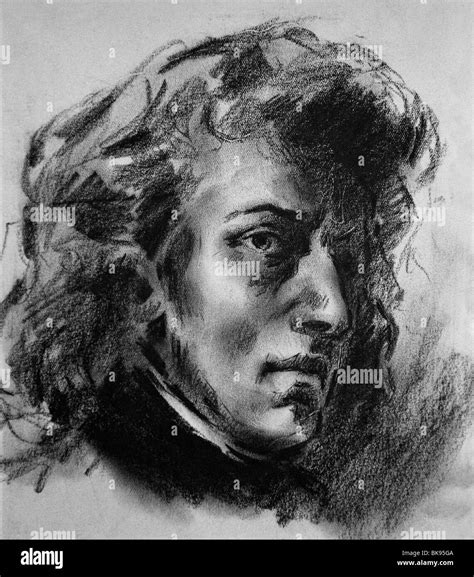 Portrait Of Frederic Chopin By Eugene Delacroix Royal Carthusian