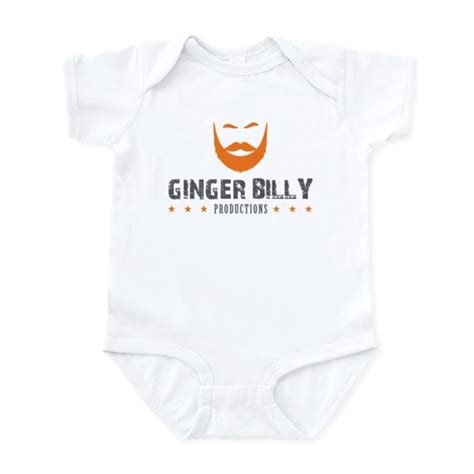 Ginger Billy Logo Baby Bodysuit Ginger Billy Logo Body Suit By