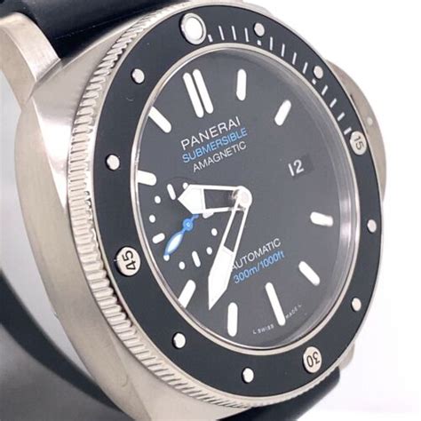 Panerai Submersible Amagnetic Automatic 47mm Watch Pam 1389