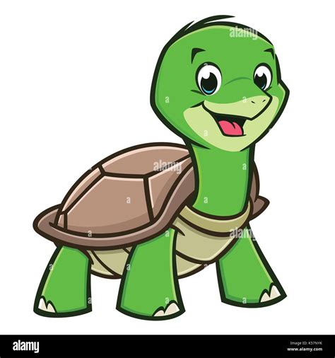 Dibujos Animados De Tortugas Bebé Imagen Vector De Stock Alamy