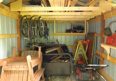 Storage sheds are expensive, but if you want to say goodbye to tripping and stumbling over tools and equipment for good, a storage shed is a solution. Optimizing storage in the shed