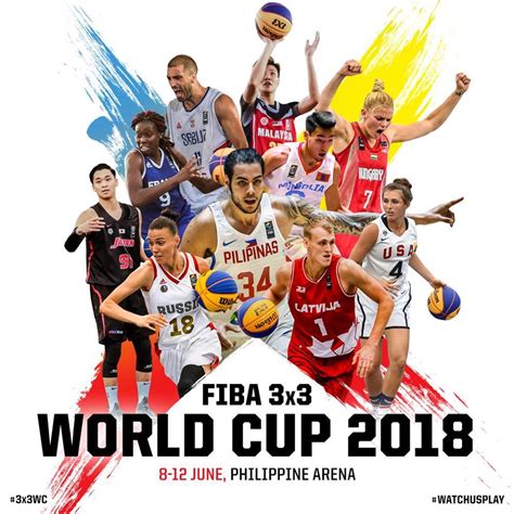 Fiba 3x3 World Cup 2018 Full Schedule Gilas Pilipinas Basketball