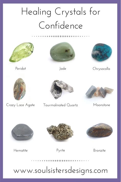 Healing Crystal Common Conditions | Soul Sisters Designs | Healing crystal jewelry, Crystal ...
