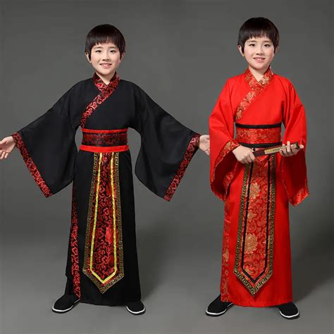 Boys Traditional Ancient Chinese Costume Chinese Traditional Tang Hanfu