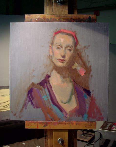 Nelson Shanks Portrait Demo In Process Laura Mae Noble Flickr