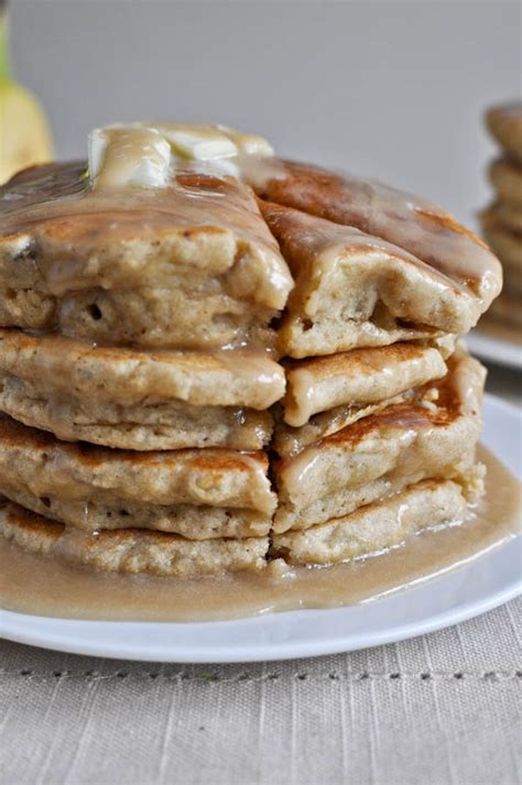 In a medium mixing bowl, whisk together pancake mix and 1 cup water. Banana Bread Pancake Recipe