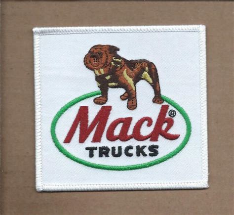 New 3 12 X 3 34 Inch Mack Trucks Iron On Patch Free Shipping Ebay