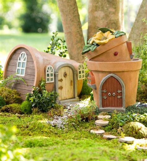 Oh My We Love These Fairy Houses That Light Up At Night When The