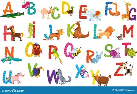 Preschool Animal Alphabet Chart