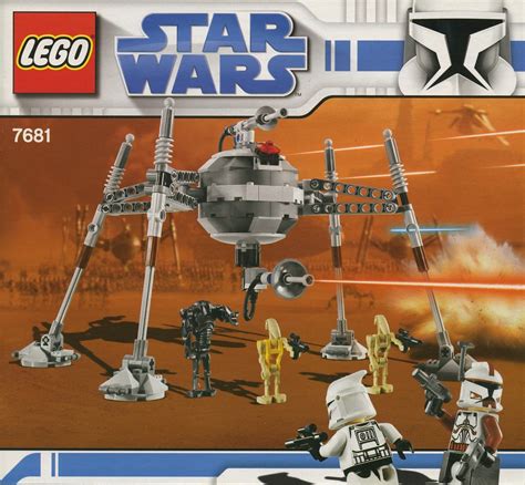 Commander Fox Separatist Spider Droid Lego Star Wars 2008 Basic